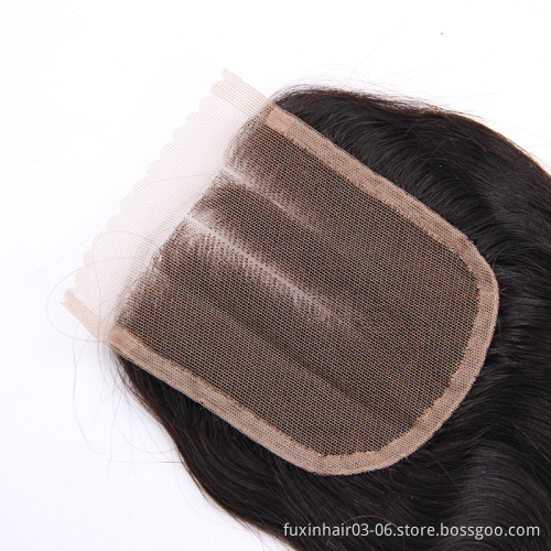 Top selling product cheap human hair Brazilian virgin hair bundles with lace closure